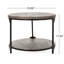 Table basse à 3 pieds avec rangement