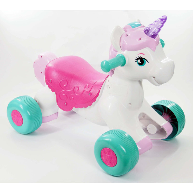 Magical Unicorn Ride-On with Lights and Sounds
