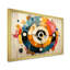 Abstrait labyrinthe prismatique de vinyle II - musique, art mural-787246113-787246117-787246122