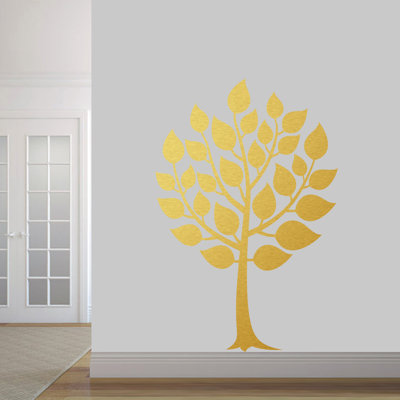 Décalcomanie murale arbre rond