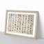 Calligraphy in Grass Script by Mi Fu - Picture Frame Typography Print-55513816-55513819