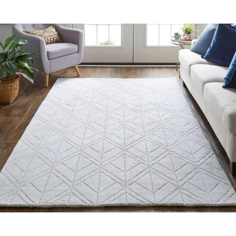 Geometric Indoor Rug, Rectangle 10' x 14'