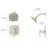 Deckard Dual Function Shower Faucet with Trim-35197835