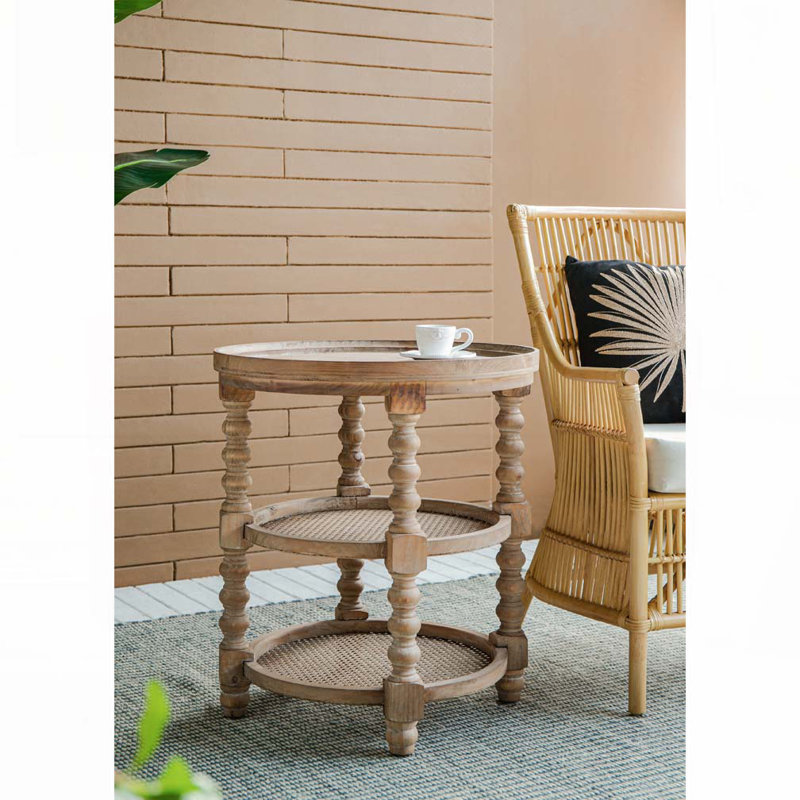 Round 2-Tiered Coffee Table