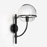 Lyndon 1 - Light Outdoor Armed Sconce
