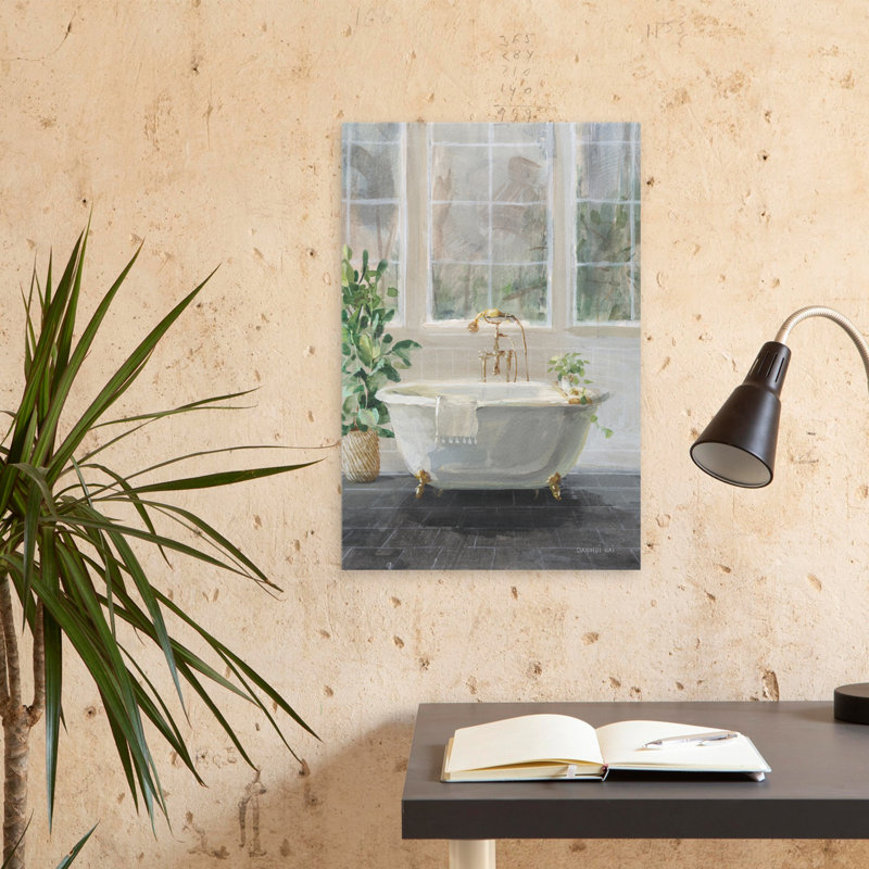 «Bath And Bathroom Simple Pleasures Bath I Art», H 24 po x l 16 po