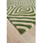 Hand Tufted Wool Geometric Area Rug in Green-379392884