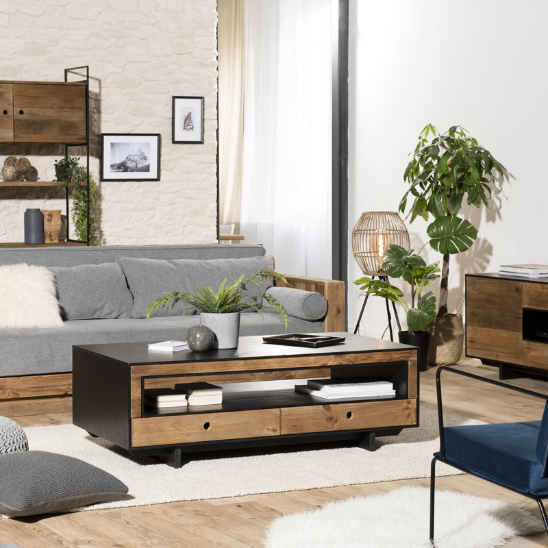 Howser Solid Coffee Table with Storage