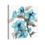 « turquoise florals » par oliver gal print-1790484339-1795902921
