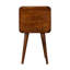 Bracey 30cm W Solid Wood Bedside Table