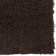 Alamin Handmade Flokati Wool Dark Brown Area Rug