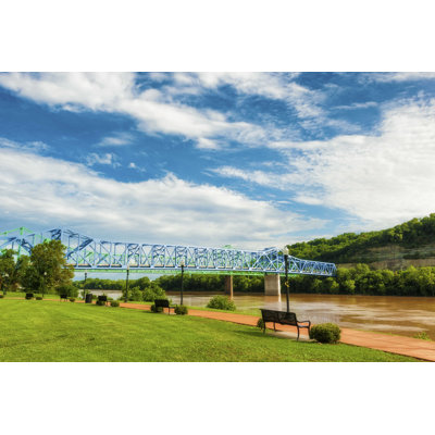 " Ohio River Under Bridges "