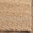 Debroh Natural Fiber Hand Woven Jute Solid Color Rug-1425356859