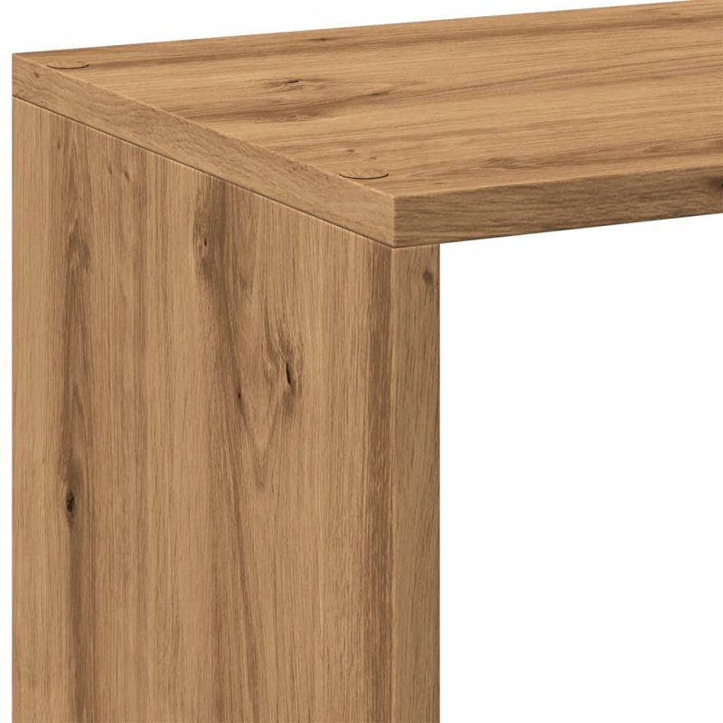 Mylo 103.5 cm H x 102 cm W Bookcase, Artisan Oak