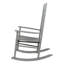 Chaise d'extérieur en bois massif à bascule Emjay-437449865