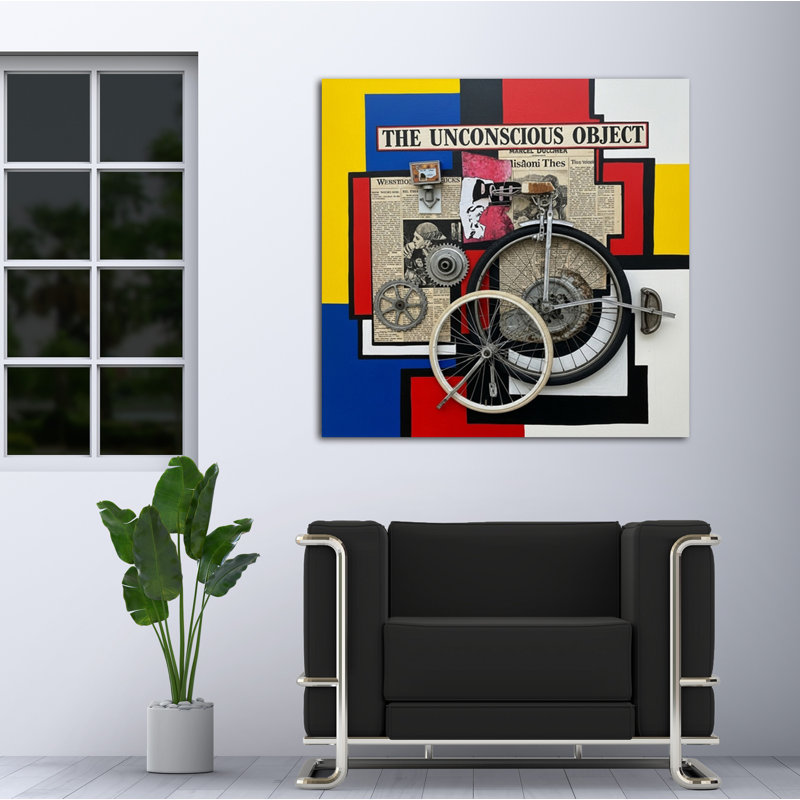 The Unconscious Object I, 30" H x 30" W