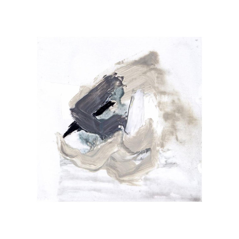 Mortar Print by Mia Malcolm Studio, Glass Coat, 24" H x 24" W x 1.5" D
