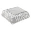 Ensemble de housse de couette 3 pièces Ataja blanc cassé, en chenille de coton 100 % à motif floral, pour lit king/cal king.-1957188887-1965745326