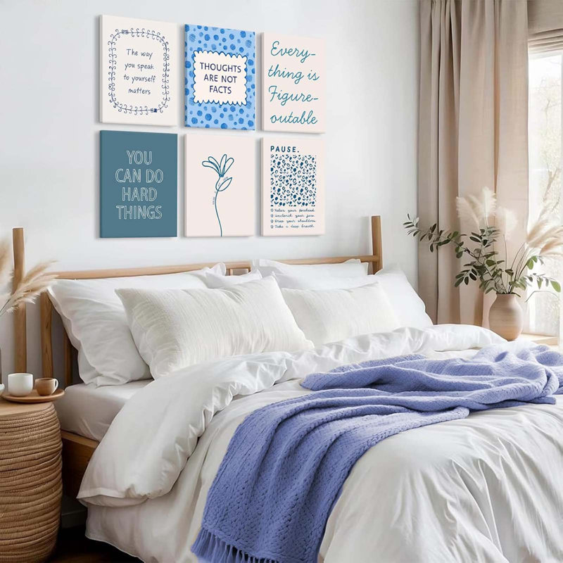 6 Piece Wrapped Canvas Print