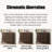 Dark-walnut Solid Wood Shoe Storage Bench