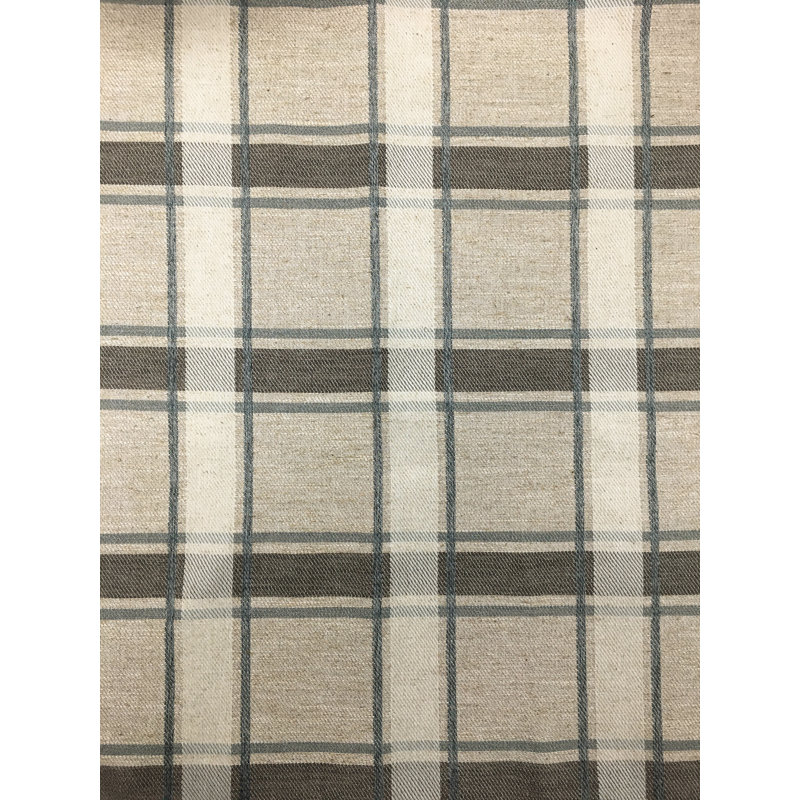 Tissu Kinsington, Carrière / bleu / brun