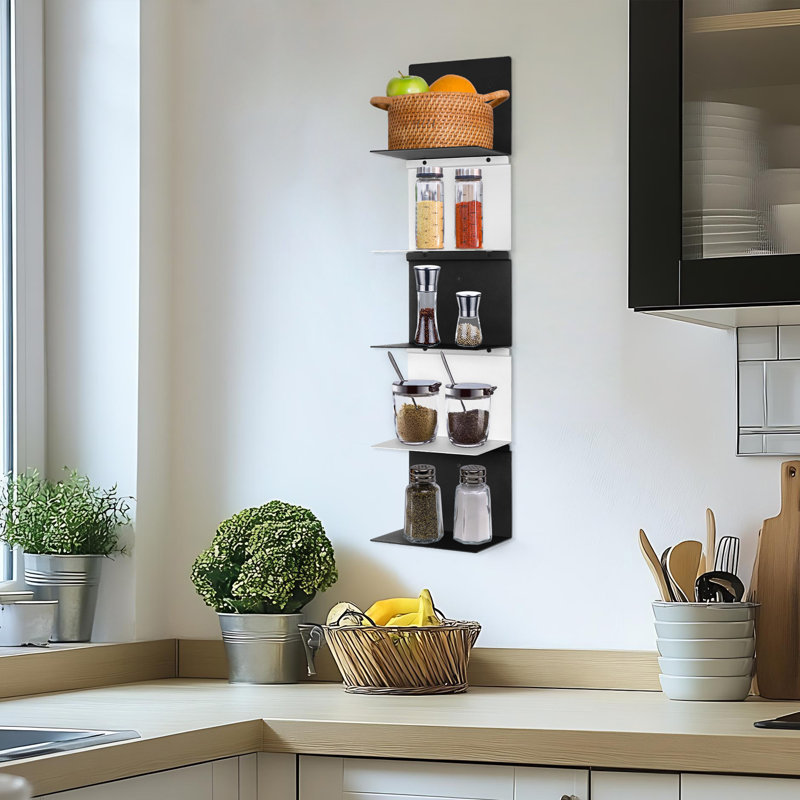 5-tier Iron Wall Shelf
