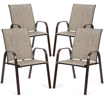 Steel Outdoor Dining Armchair