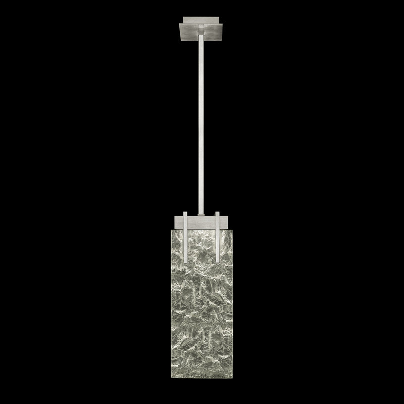 Terra 1 - Light Single Pendant, Clear, Silver