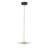 Nial 10-in Gray/Gold Dimmable LED Pendant