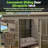 10x16 Ft Wall Mounted Sunroom, Lean-to Solarium with PC Roof, Sliding Doors & Windows, Outdoor Enclosed Gazebo for Patio, Deck & Poolside,  Brown-129436053-129436054