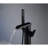 Freestanding Bathtub Faucet In Matte Black - Hand Shower Included, Floor Mount, Single Handle, And Design For Bathroom Enjoyment Mount Handle Tub Filler With Rust- Feature