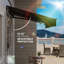 Brayden Studio Polyester Cover Motorised Retractable Sunshade Awning-2101243467-2101243465