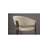 Dining Chair 18'' H Upholstered Metal Armchair-111985350