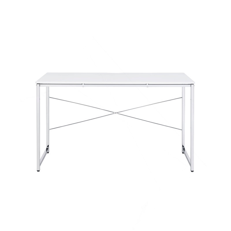 Chrome Finish Writing Desk