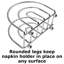 Porte-serviettes Wire Collection-1303643028