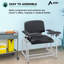 Bariatric Padded Blood Drawing Chair-111665597