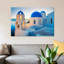 « oia lever, santorini, grèce ii », reproduction de photo sur toile-29680875-74388135-74388136