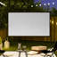 Écran de projection Vidaxl avec supports 120: 16: 9