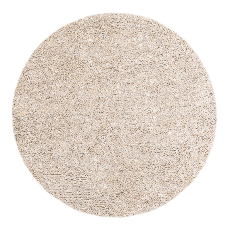 Yanaliz Wool Indoor Rug, Round 6'1"
