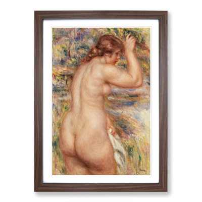 Nude Woman Vol.1 by Pierre-Auguste Renoir - Picture Frame Painting on MDF