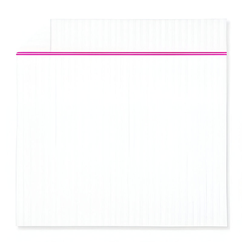 400TC Double Embroidery Sateen Stripe Cotton 4 Piece Sheet Set Fitted Sheet Fits Upto 16" Deep Pocket, Hot Pink/White