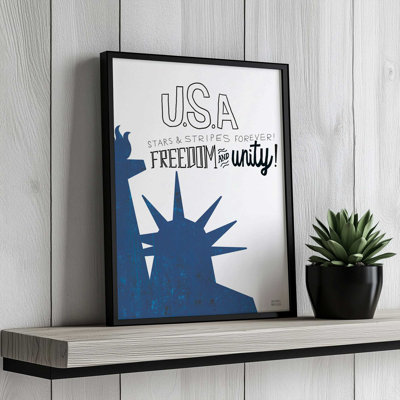 Iconic NYC II USA by Michael Mullan Art Print