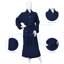 Peignoir unisexe en coton léger, moelleux et doux à tissage gaufré et à motif alvéolé McPhail-18432366-18418138