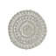 Cotton Blend Crocheted Round Placemat