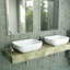 Lavabo de salle de bain rectangulaire en céramique-87095708
