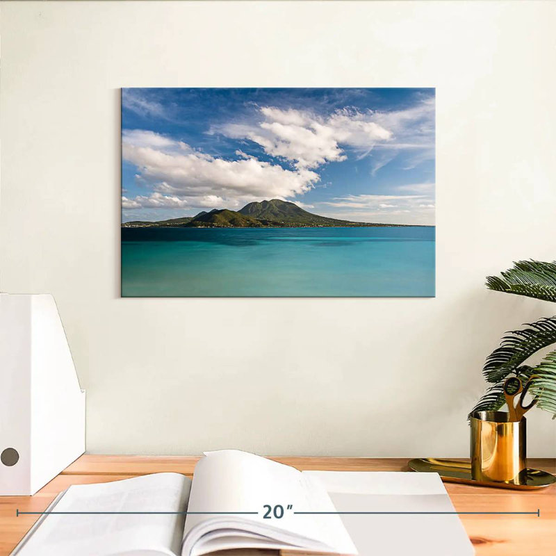 Gillard Nevis Island, H 8 po x l 12 po