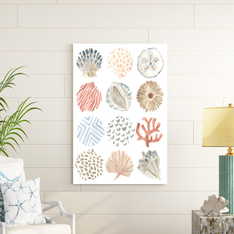 Motifs océaniques I, H 48 po x l 32 po x P 1,25 po