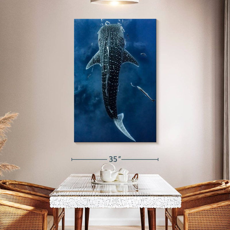 Brampt Spotted Whale Shark, 51" H x 34" W