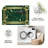 Classic Green & Gold area rugs for Living Room, Soft and Comfortable, Suitable for all seasons, easy to maintain, machine washable Indoor floor mat, Under Table Farmhouse suitable for Bedroom, Dining Room, Study, Patio, Balcony, Home Decor-1017137259