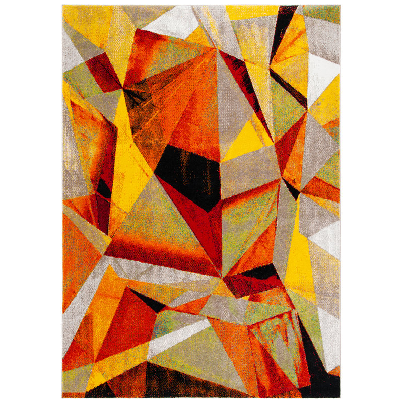 Tapis abstrait Sarya Performance, Rectangle 8 pi x 10 pi